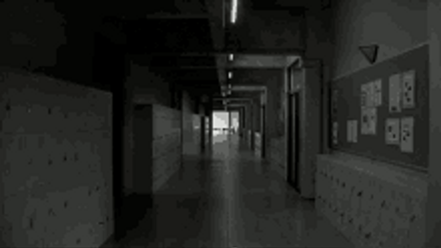 Scary Pop Up Dark Hallways GIF