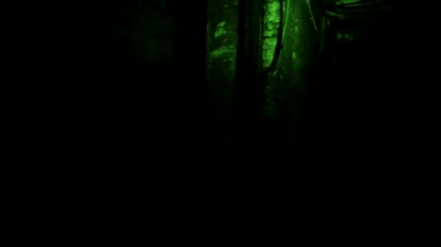 Scary Pop Up Monster Face Video Game GIF