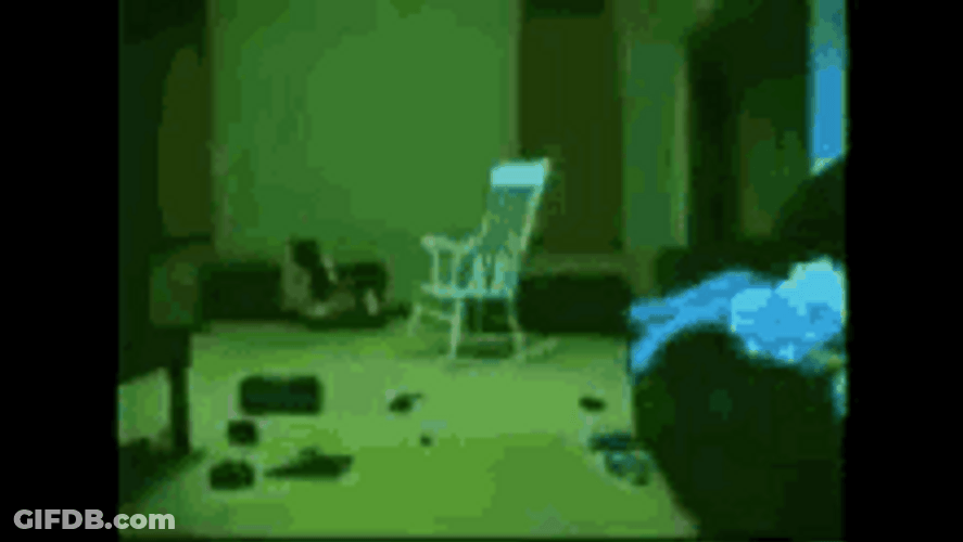 Scary Pop Up Rocking Chair Anneliese Michel GIF