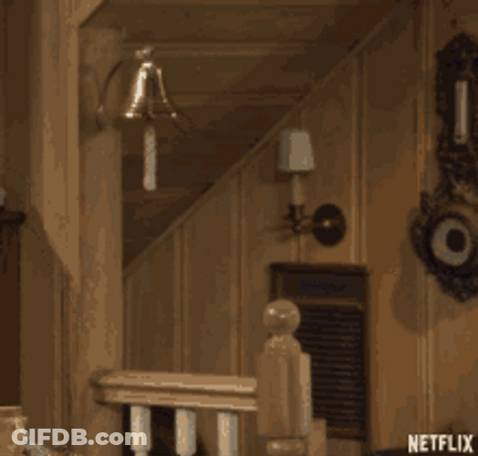 Scary Pop Up Surprise Gorilla Mascot GIF