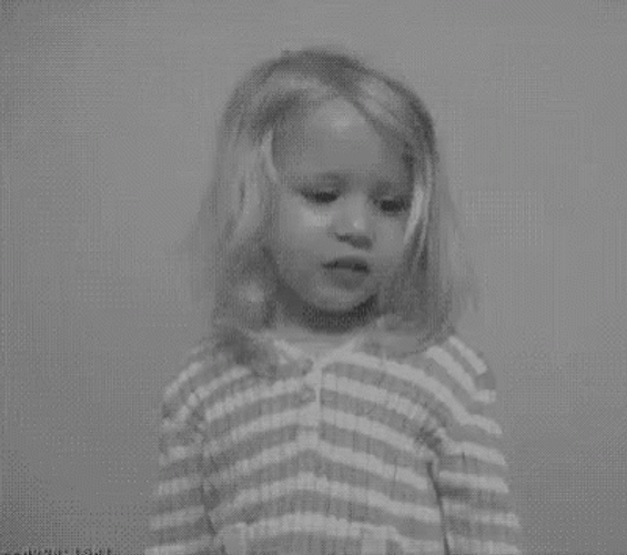 Scary Screaming Baby Girl GIF