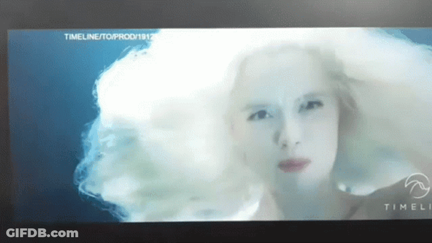Scary Siren Underwater GIF