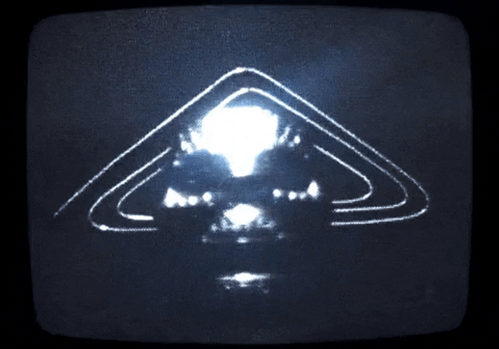 Scary Skull Metallic 80SArt GIF