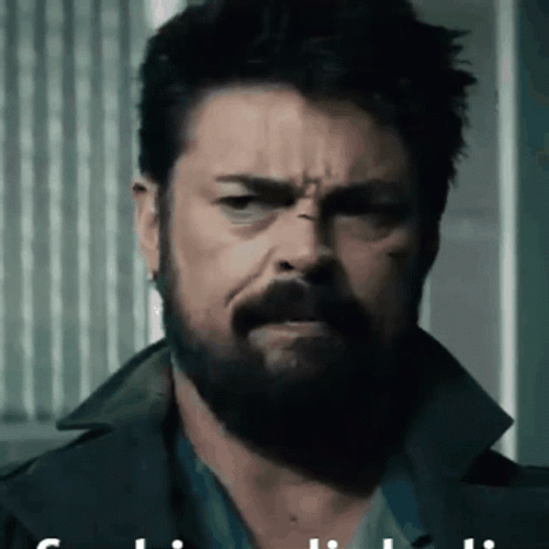 Scary Stares Of Billy Butcher GIF