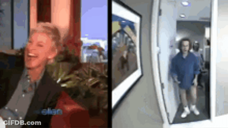 Scary Surprise Hilarious Prank Reaction Meme GIF