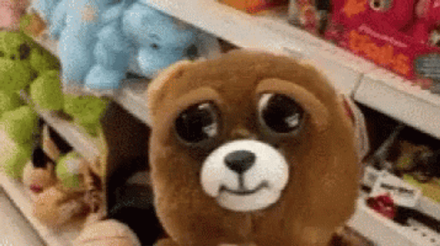 Scary Teddy Bear Monster GIF