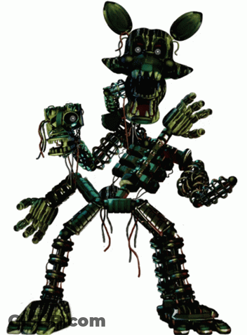 Scary Ugly Phantom Mangle GIF