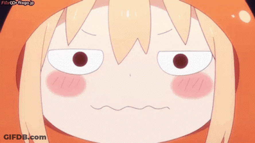 Scary Umaru Chan GIF