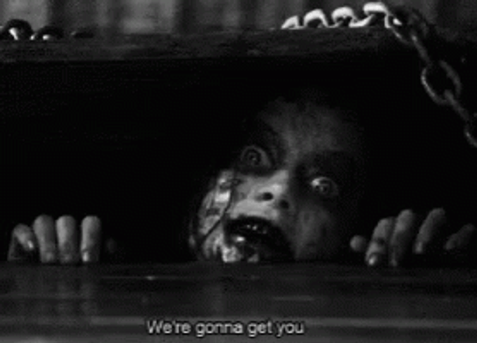 Scary We're Gonna Get You GIF