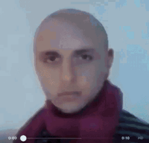 Scary Weird Devilish Smile GIF