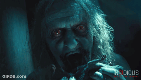 Scary Woman Insidious Movie Poster GIF