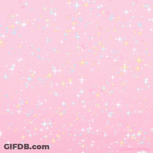 Scattered Silver Glitter Falling GIF