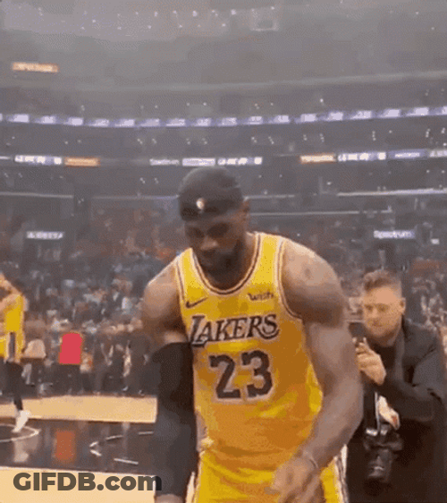 Scattering Lebron Missing Dunk GIF