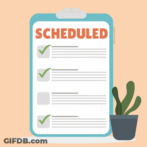 Schedule GIF