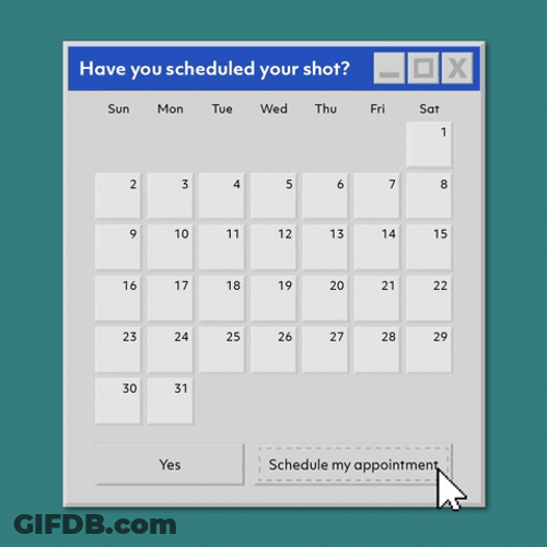 Schedule My Appointment Computer Calendar GIF