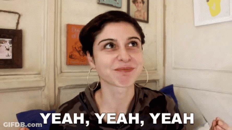 Scherezade Shroff Yeah GIF