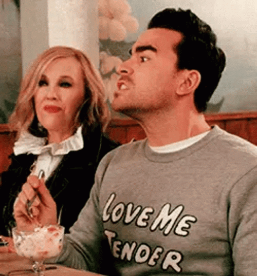 Schitt's Creek David Rose Grits GIF