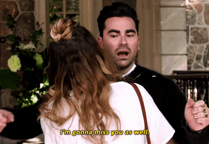 Schitt's Creek Gonna Miss You All GIF
