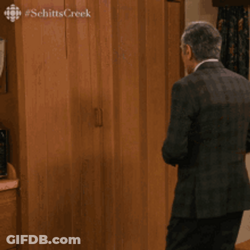 Schitt's Creek Johnny Rose Nothing To See Here GIF