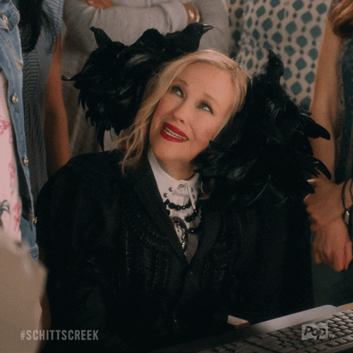 Schitt's Creek Says Neat GIF