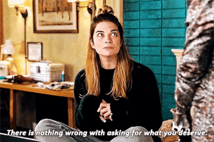 Schitt's Creek What You Deserve GIF