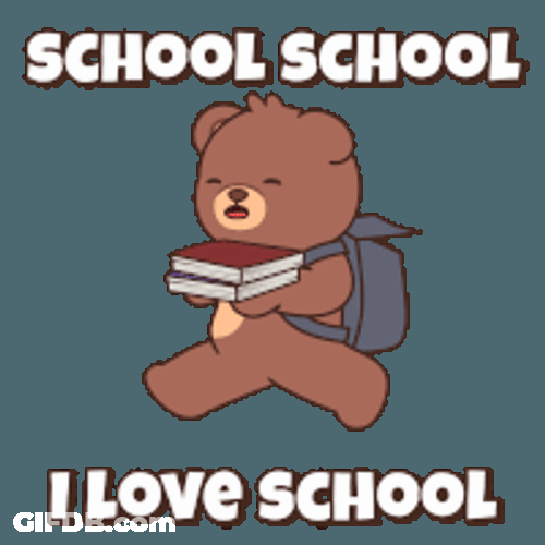 School Back To School Sticker GIF