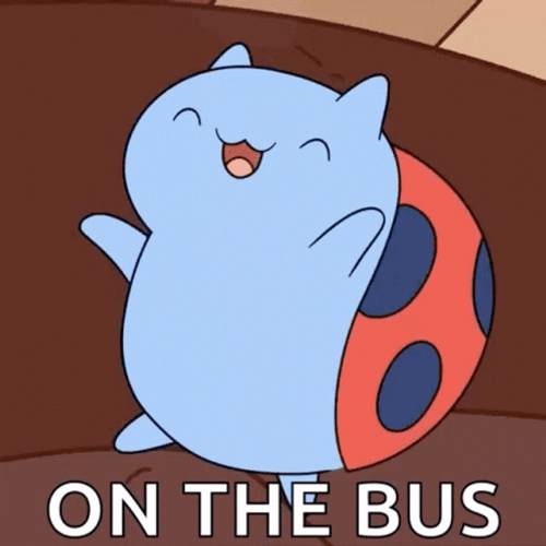 School Bus Catbug Dance GIF