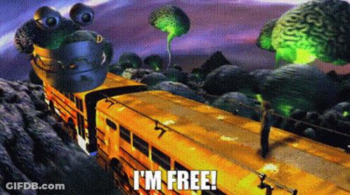 School Bus With Im Free Text GIF