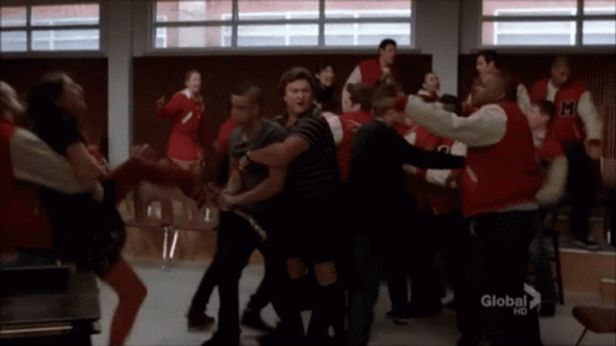 School Fight Boys GIF