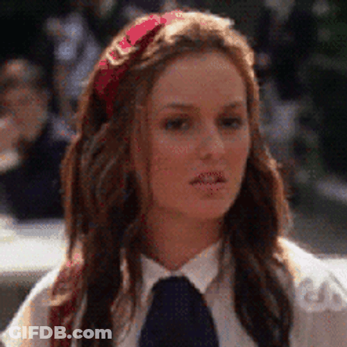 School Girl Blank Stare GIF