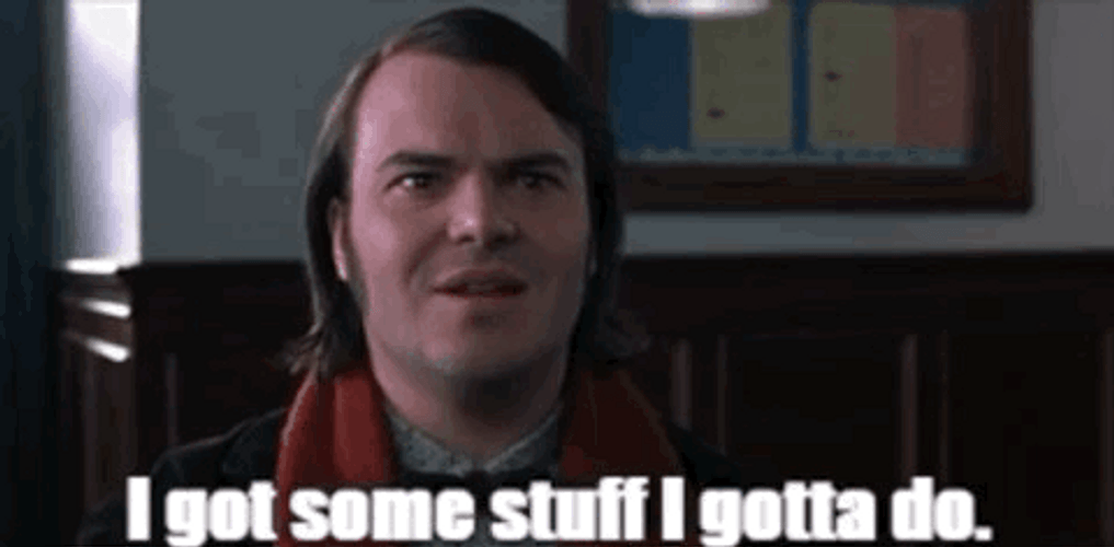 School Of Rock I Got Some Stuff GIF