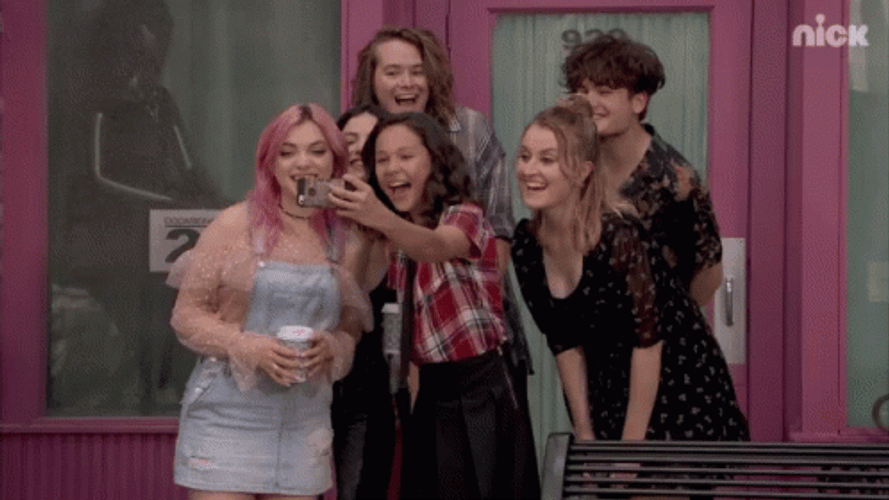 School Of Rock Selfie GIF