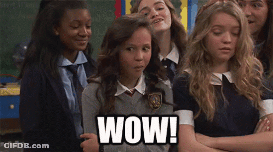 School Of Rock Wow Reaction GIF