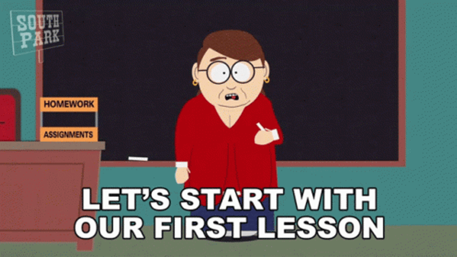 School Professor Diane Choksondik Lesson GIF