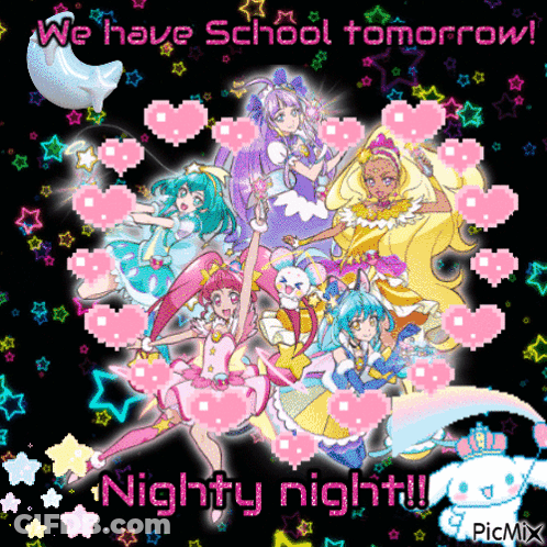 School Tomorrow Nighty Night GIF