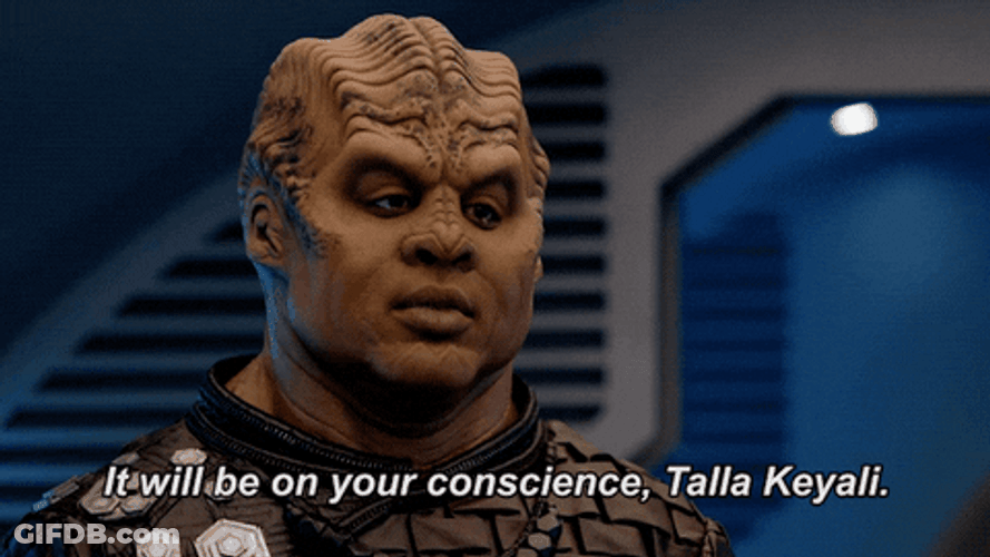 Sci Fi Alien Reptile Head GIF