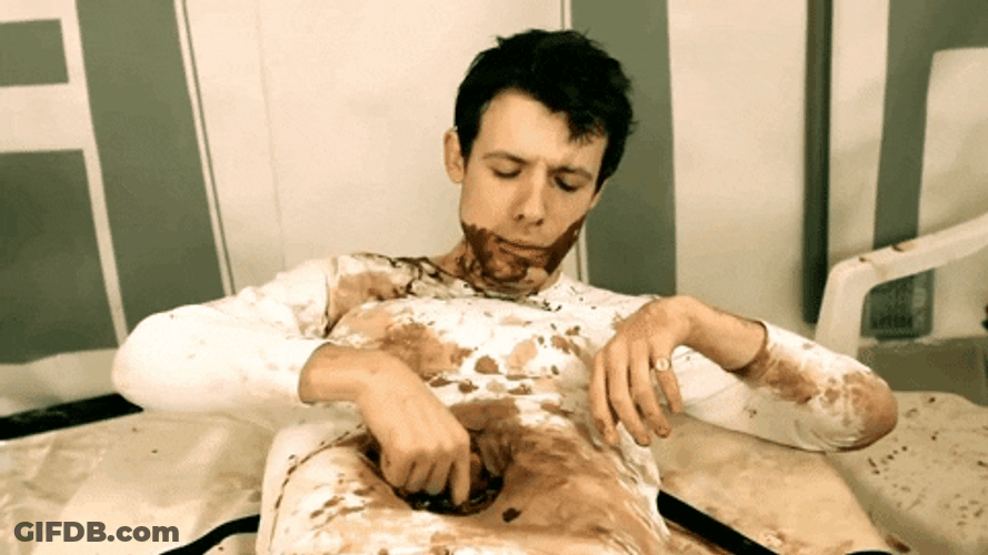 Sci Fi Man Open Stomach GIF