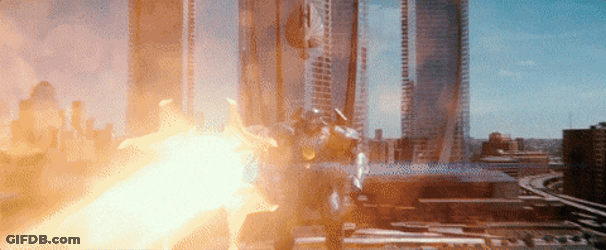 Sci Fi Pacific Rim Rocket Launcher GIF