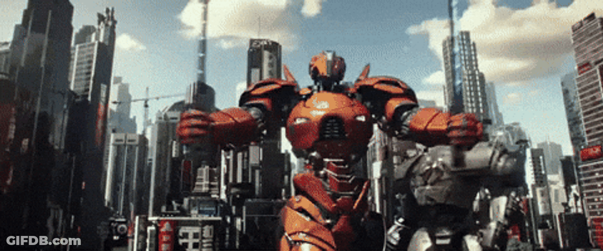 Sci Fi Pacific Rim Uprising Robots GIF