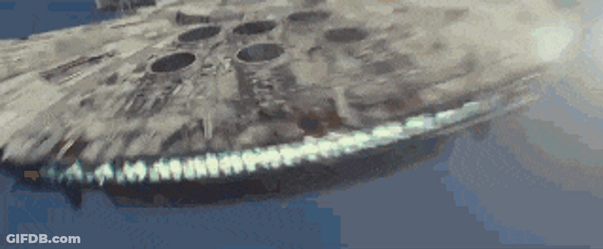 Sci Fi Unidentified Flying Object GIF