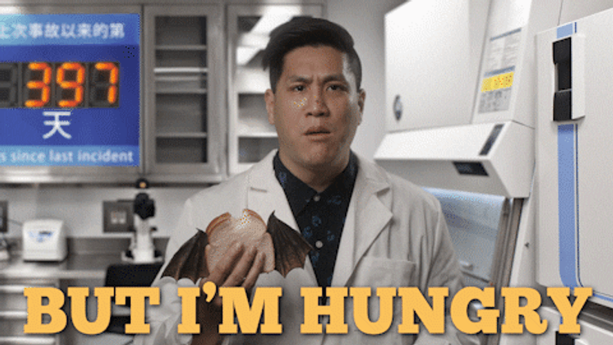 Scientist But Im Hungry GIF