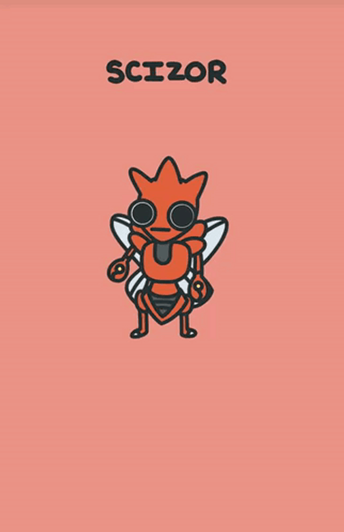 Scizor Pokemon Pinch Meme GIF