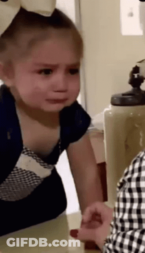 Scolded Girl Crying GIF