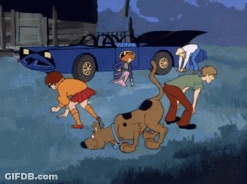 Scooby Doo And His Friends Are Looking For A Car GIF
