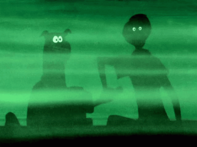 Scooby Doo And Shaggy In The Fog GIF