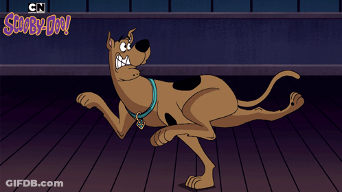 Scooby Doo Cartoon Smoke Hole GIF