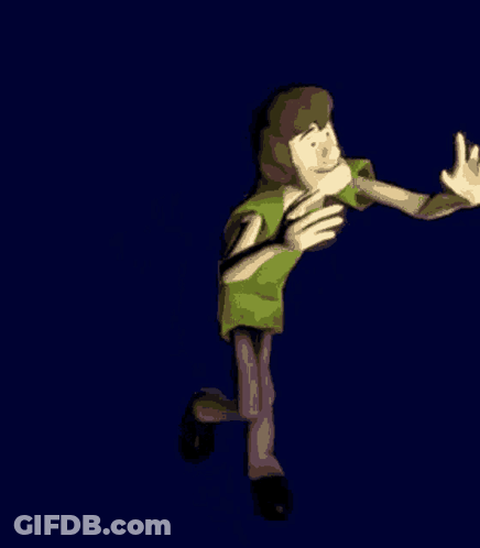 Scooby Doo Character Dancing In The Dark GIF