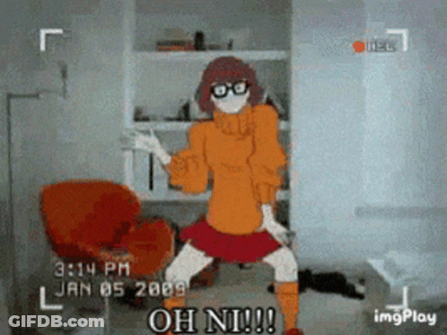 Scooby Doo Dancing At 3:14 PM GIF