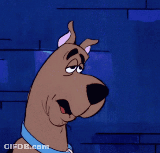 Scooby Doo Is So Tired GIF