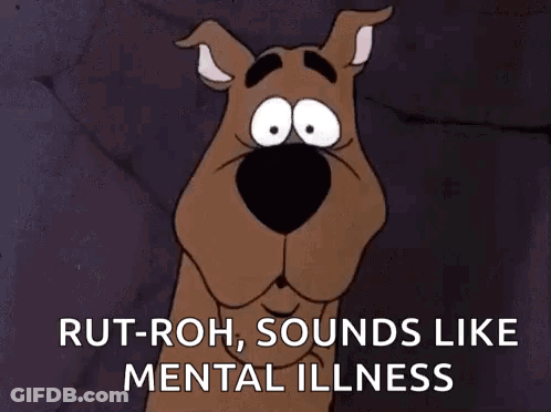 Scooby Doo Is Talking About Mental Illness In A Cartoon . GIF